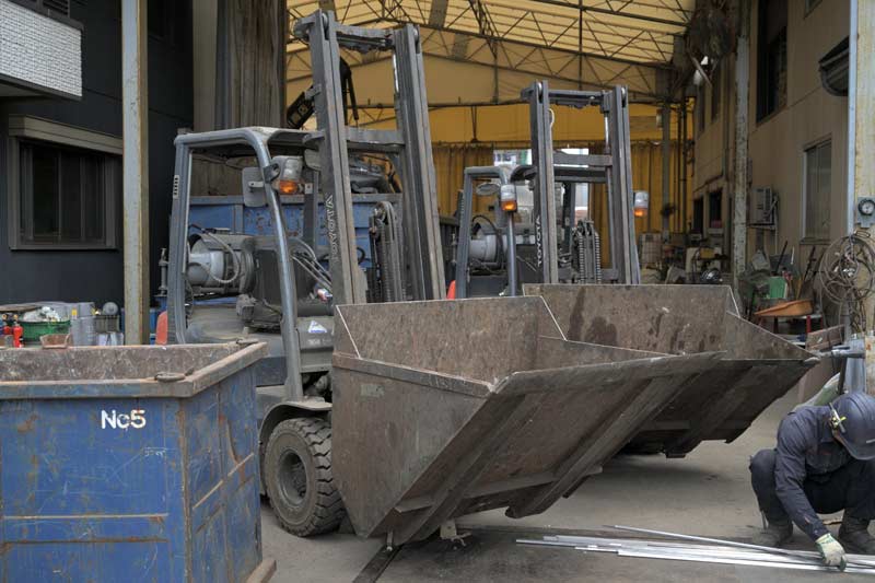 フォークリフト（パケット）