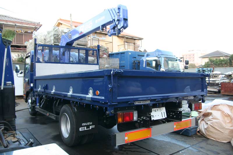 2.9t吊移動式クレーン車（ユニック車）